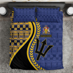 Barbados Trident Bedding Set Afro-Barbadians Kente Pattern