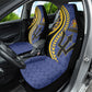 Barbados Trident Car Seat Cover Afro-Barbadians Kente Pattern