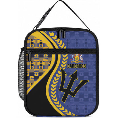 Barbados Trident Lunch Bag Afro-Barbadians Kente Pattern