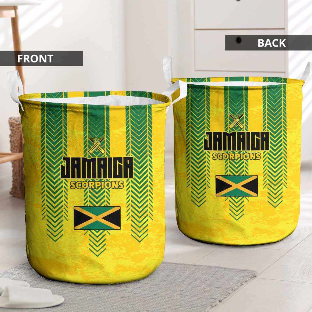 Jamaica Cricket Scorpions Laundry Basket Go Champions