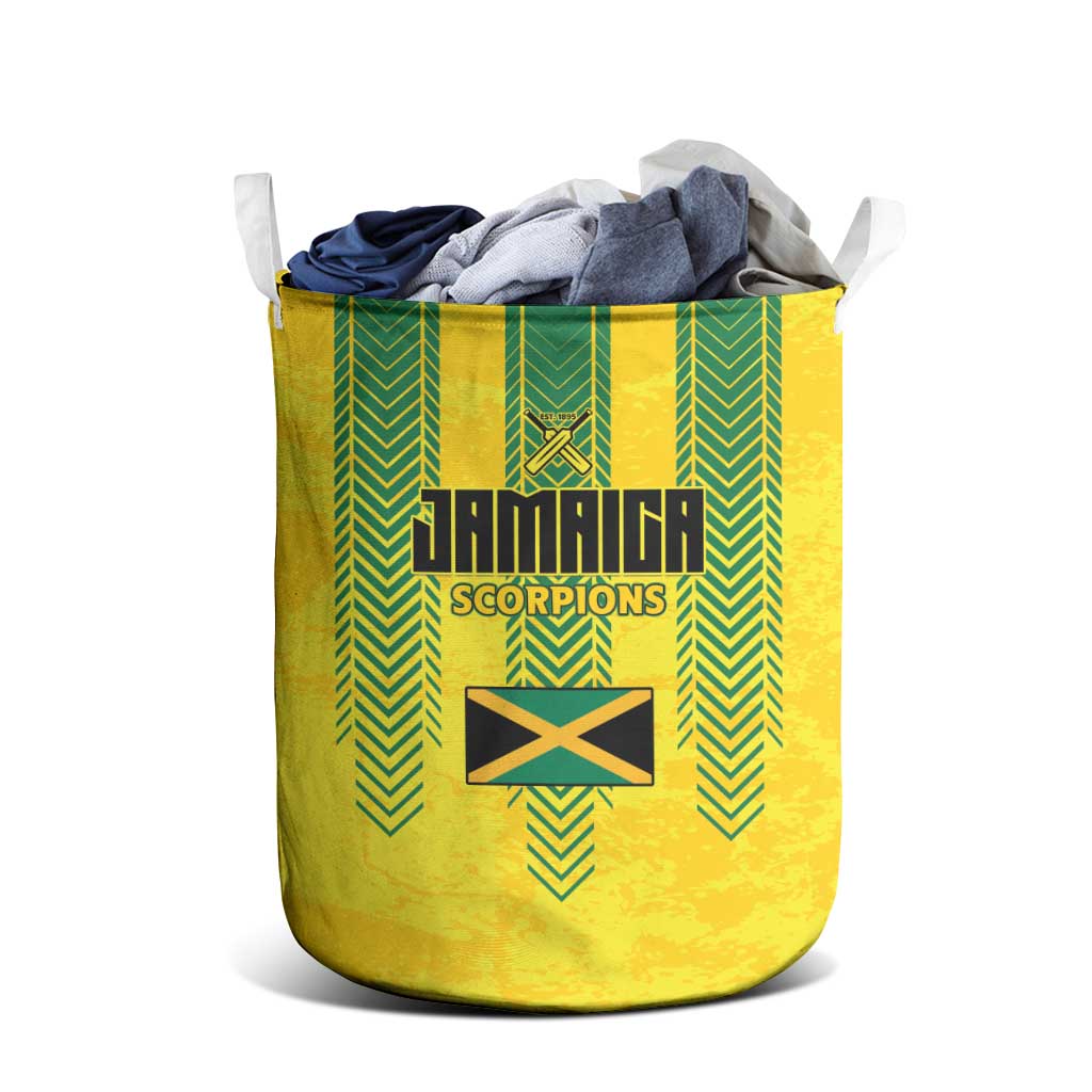 Jamaica Cricket Scorpions Laundry Basket Go Champions