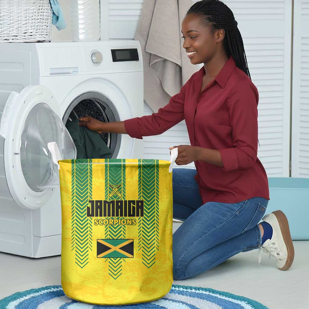 Jamaica Cricket Scorpions Laundry Basket Go Champions
