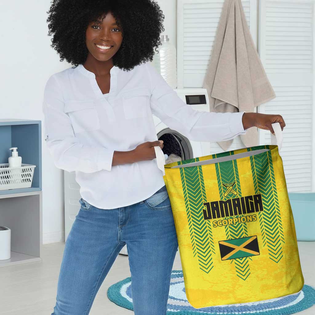 Jamaica Cricket Scorpions Laundry Basket Go Champions