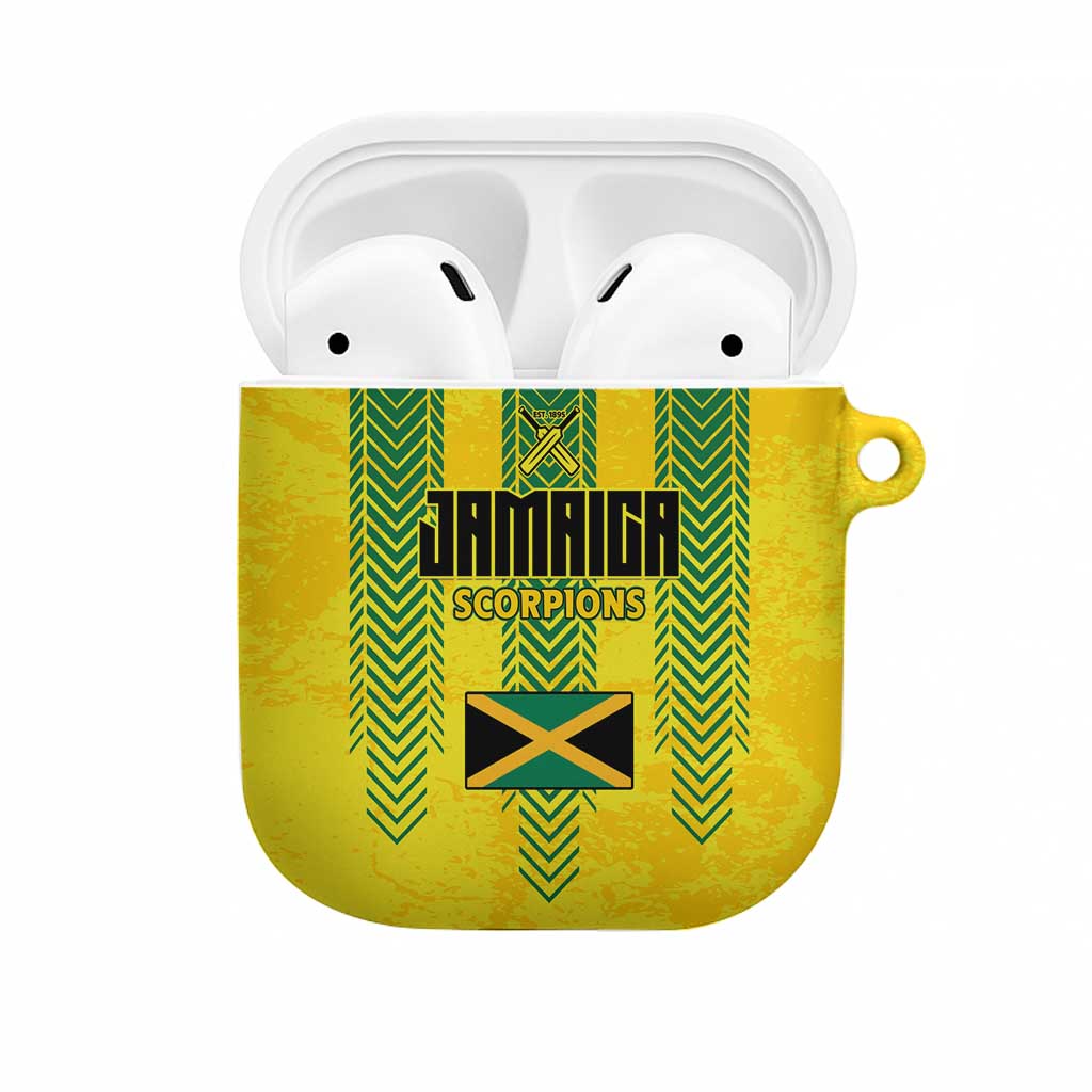 Jamaica Cricket Scorpions AirPods Case Go Champions