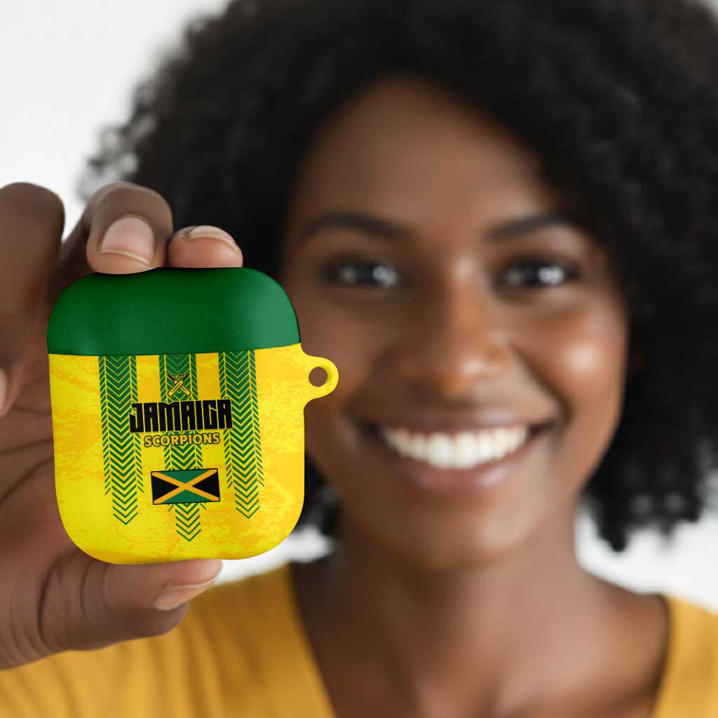 Jamaica Cricket Scorpions AirPods Case Go Champions