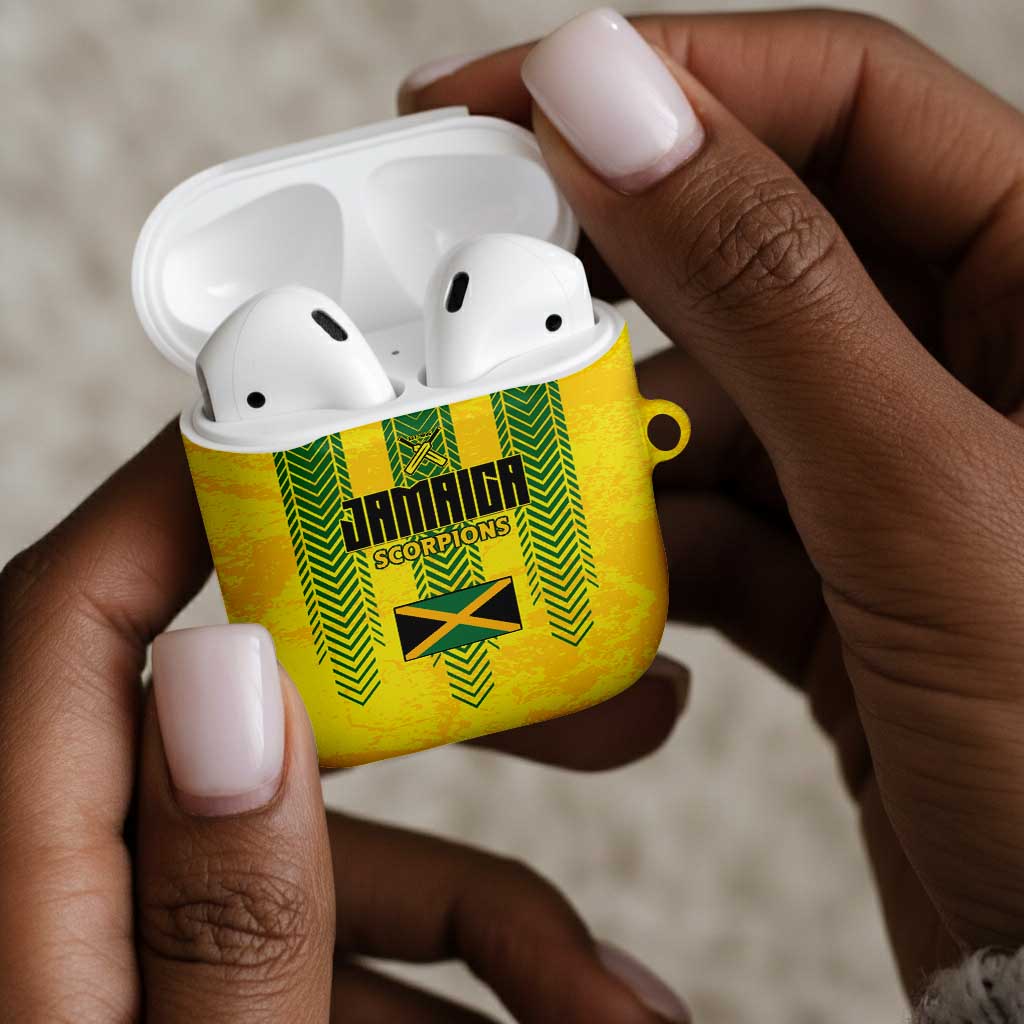 Jamaica Cricket Scorpions AirPods Case Go Champions