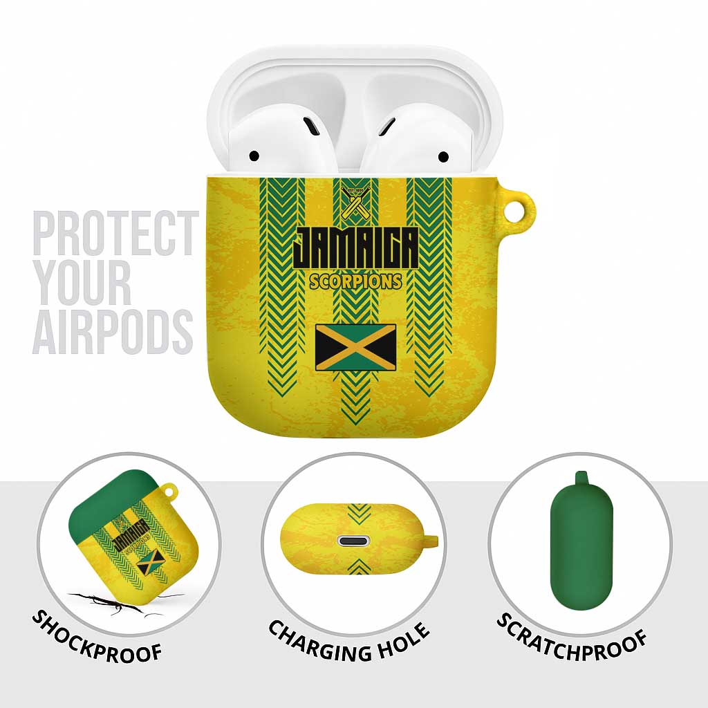Jamaica Cricket Scorpions AirPods Case Go Champions