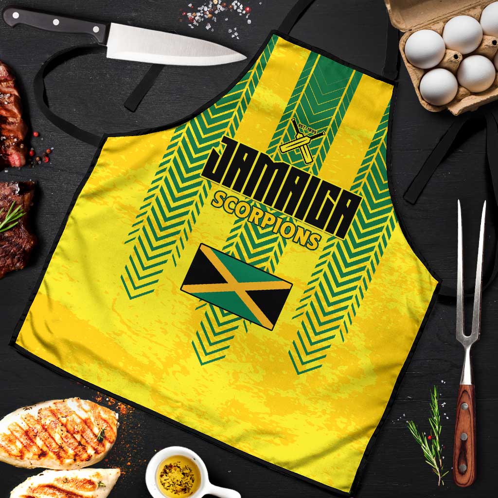 Jamaica Cricket Scorpions Apron Go Champions