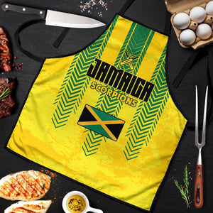 Jamaica Cricket Scorpions Apron Go Champions