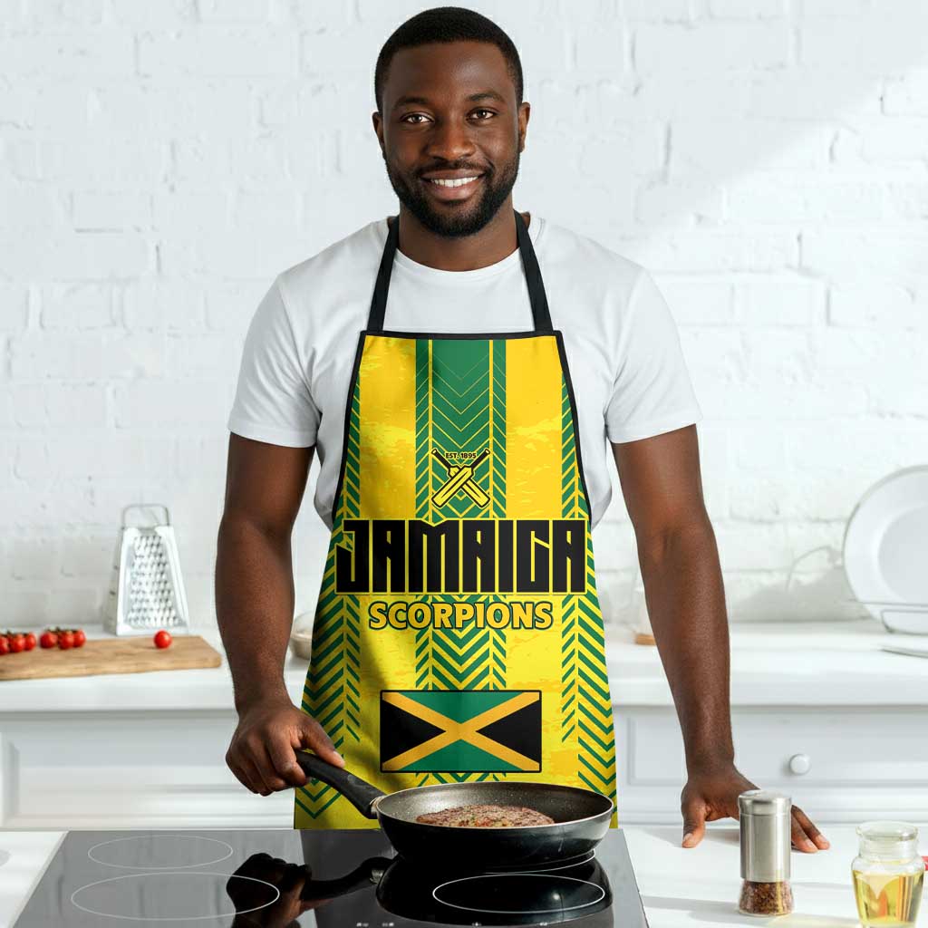 Jamaica Cricket Scorpions Apron Go Champions