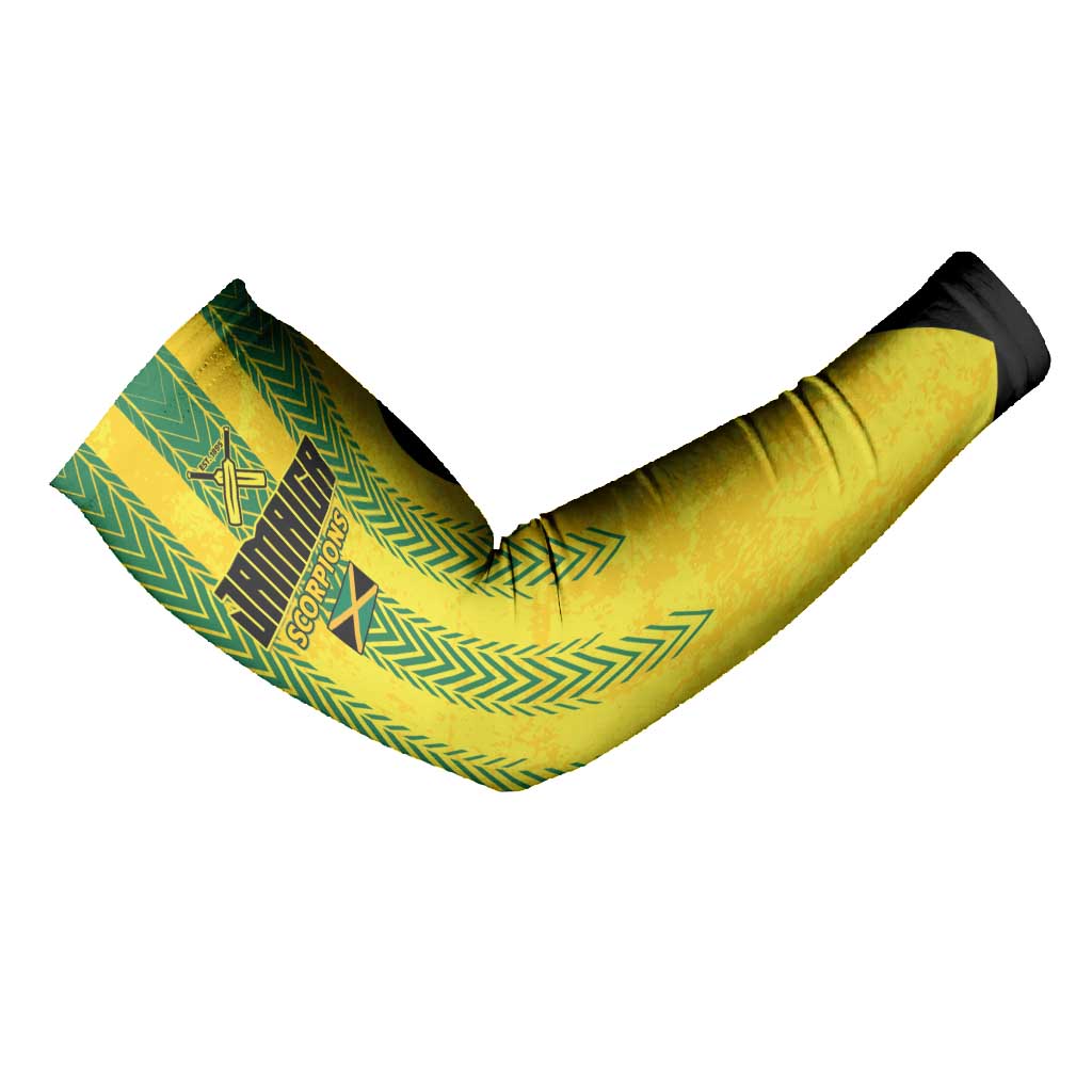 Custom Jamaica Cricket Scorpions Arm Sleeves Go Champions