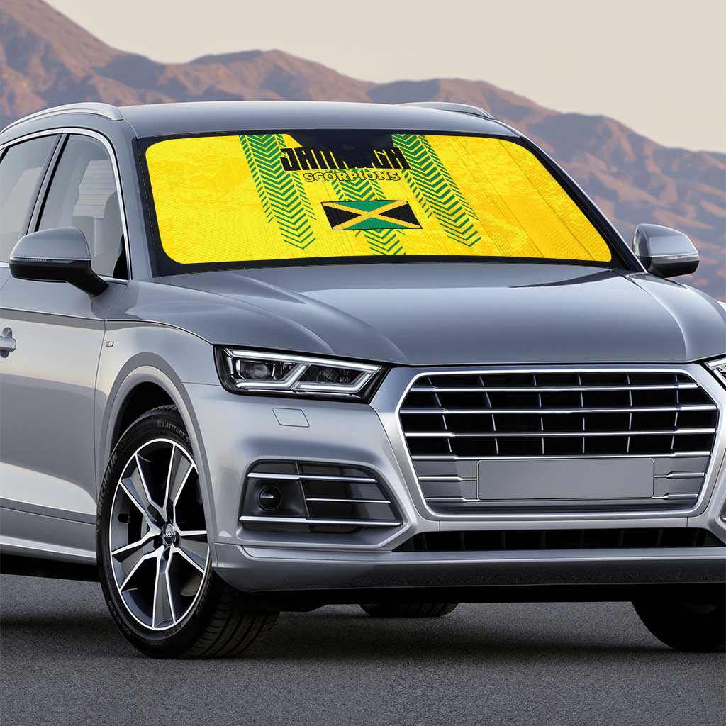 Jamaica Cricket Scorpions Auto Sun Shade Go Champions