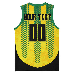 Custom Jamaica Cricket Scorpions Basketball Jersey Go Champions