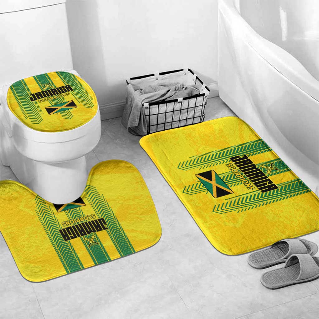 Jamaica Cricket Scorpions Bathroom Set Go Champions