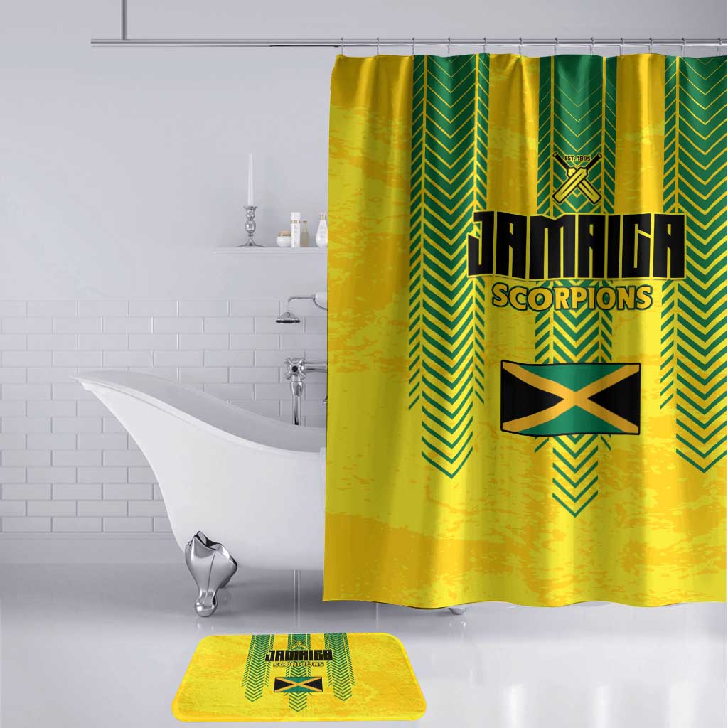 Jamaica Cricket Scorpions Bathroom Set Go Champions