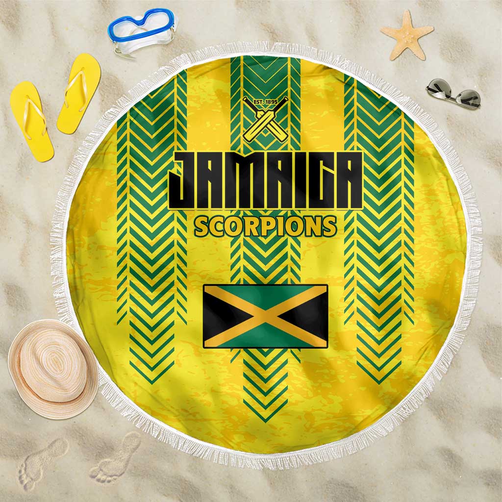 Jamaica Cricket Scorpions Beach Blanket Go Champions