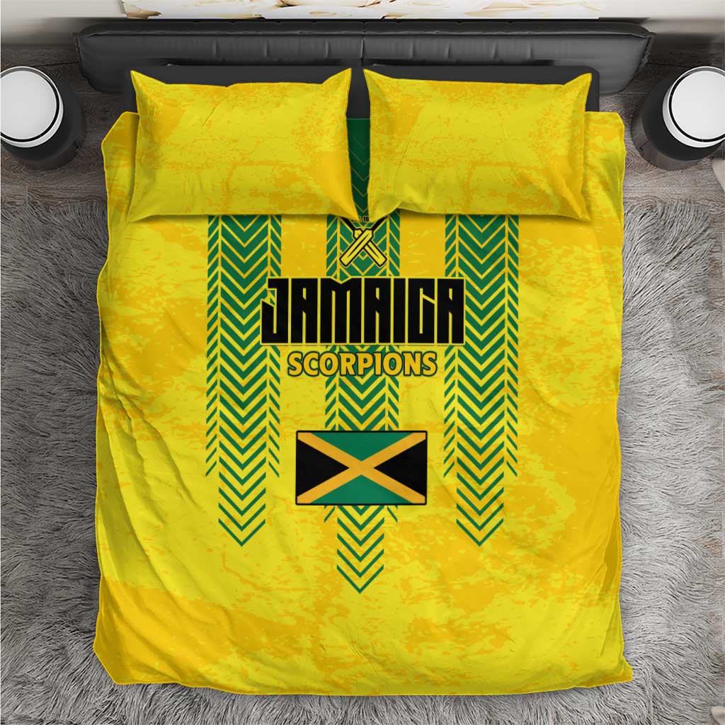 Jamaica Cricket Scorpions Bedding Set Go Champions