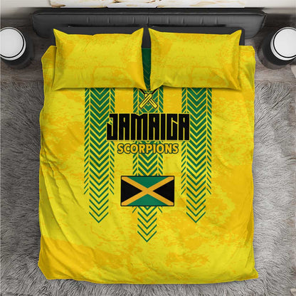 Jamaica Cricket Scorpions Bedding Set Go Champions