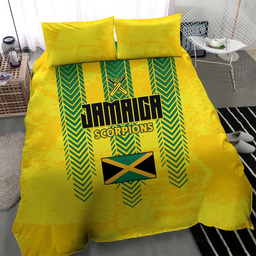 Jamaica Cricket Scorpions Bedding Set Go Champions