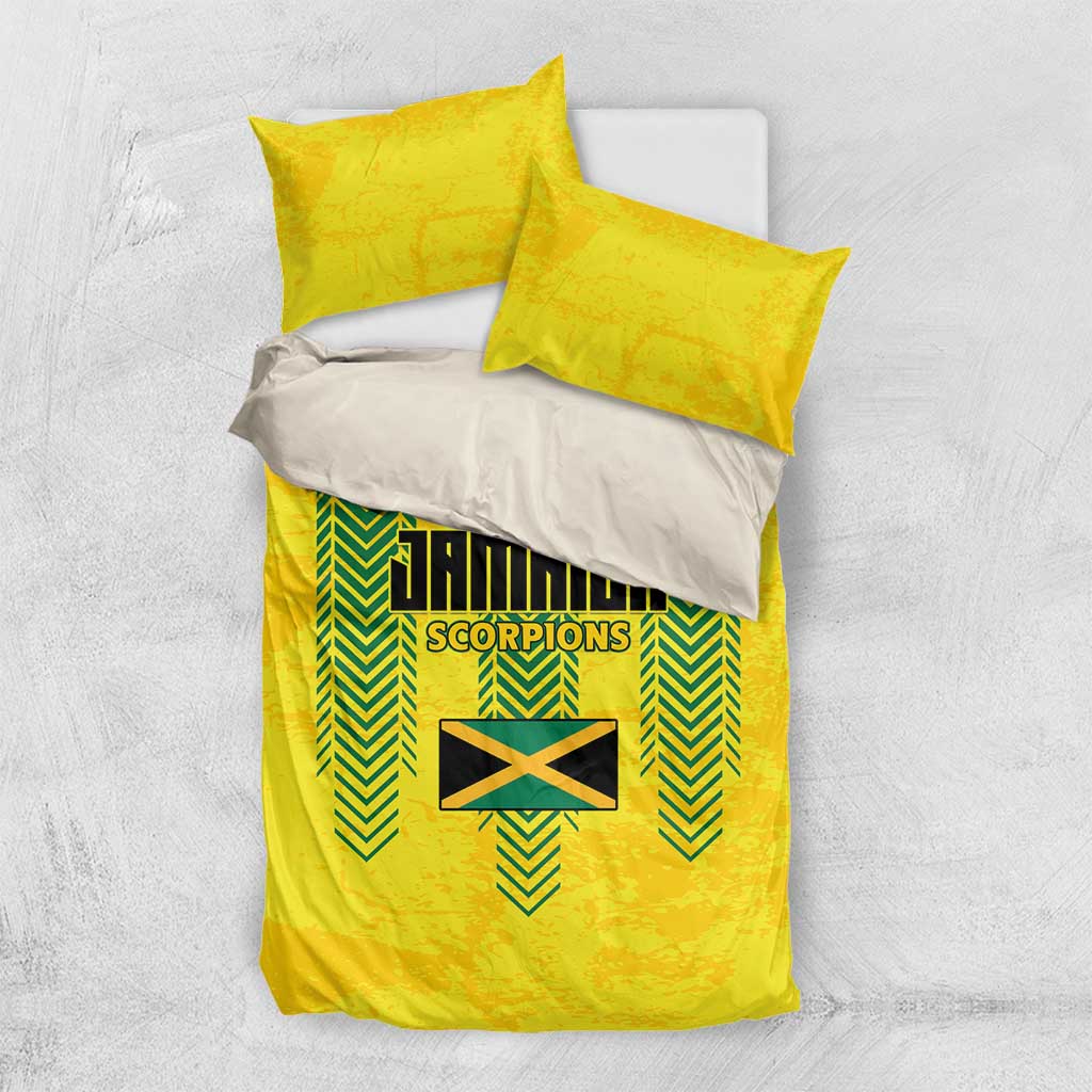 Jamaica Cricket Scorpions Bedding Set Go Champions