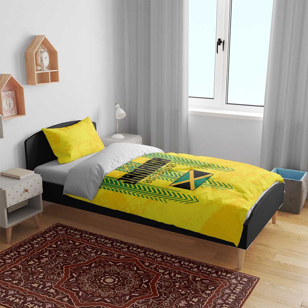Jamaica Cricket Scorpions Bedding Set Go Champions