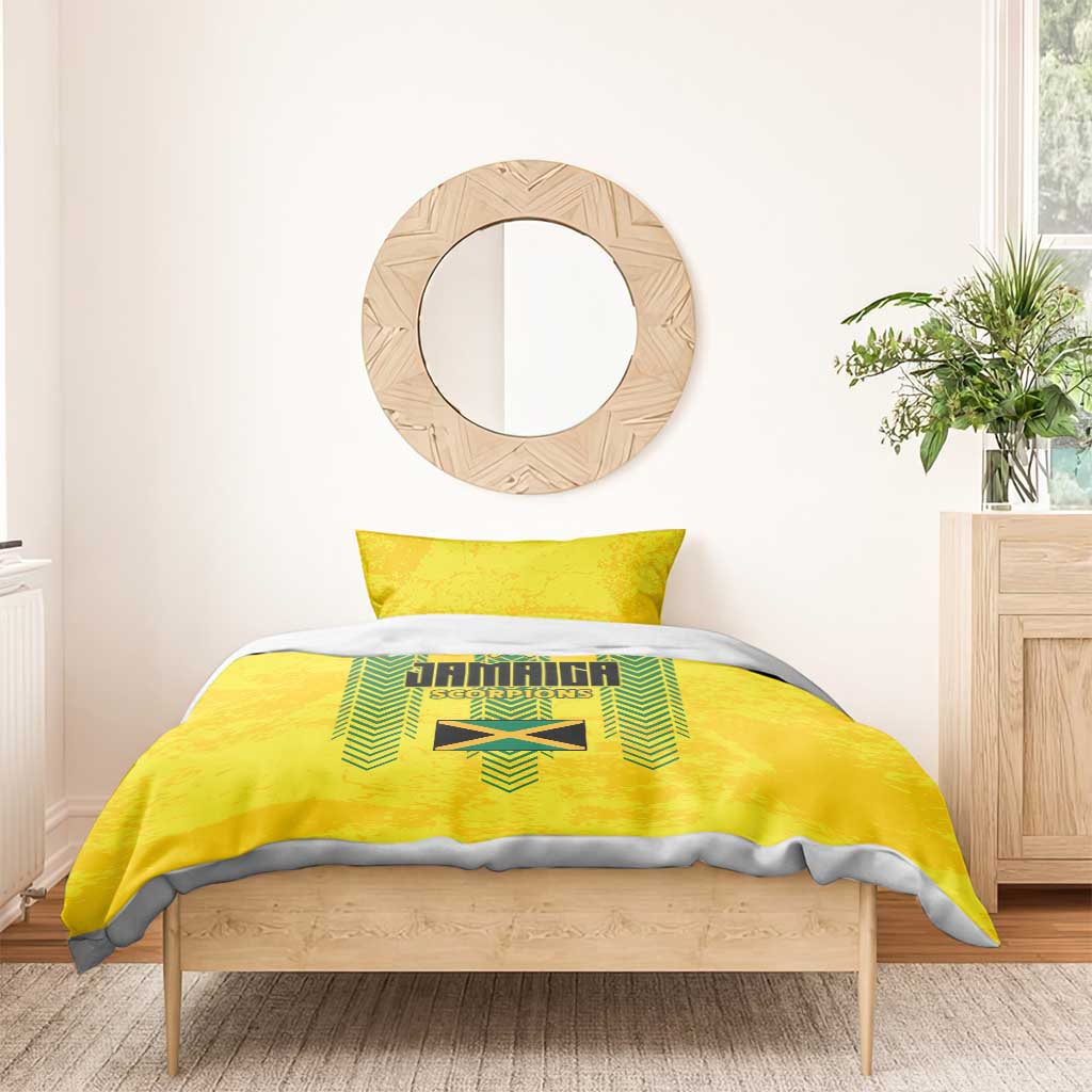 Jamaica Cricket Scorpions Bedding Set Go Champions