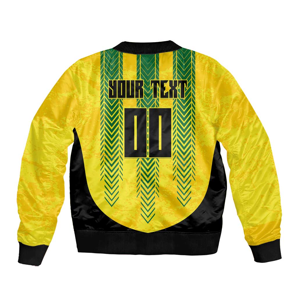 Custom Jamaica Cricket Scorpions Bomber Jacket Go Champions