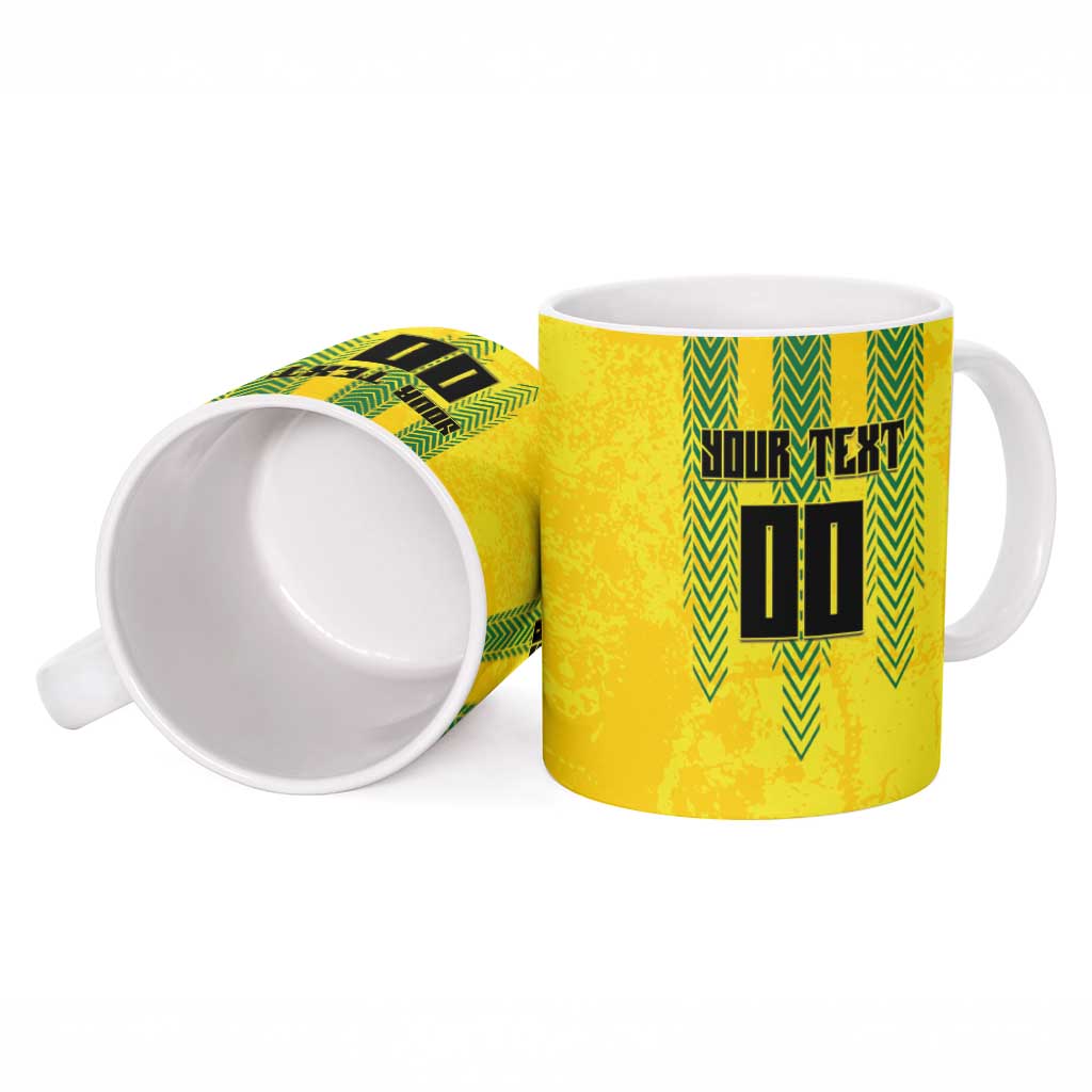 Custom Jamaica Cricket Scorpions Ceramic Mug Go Champions