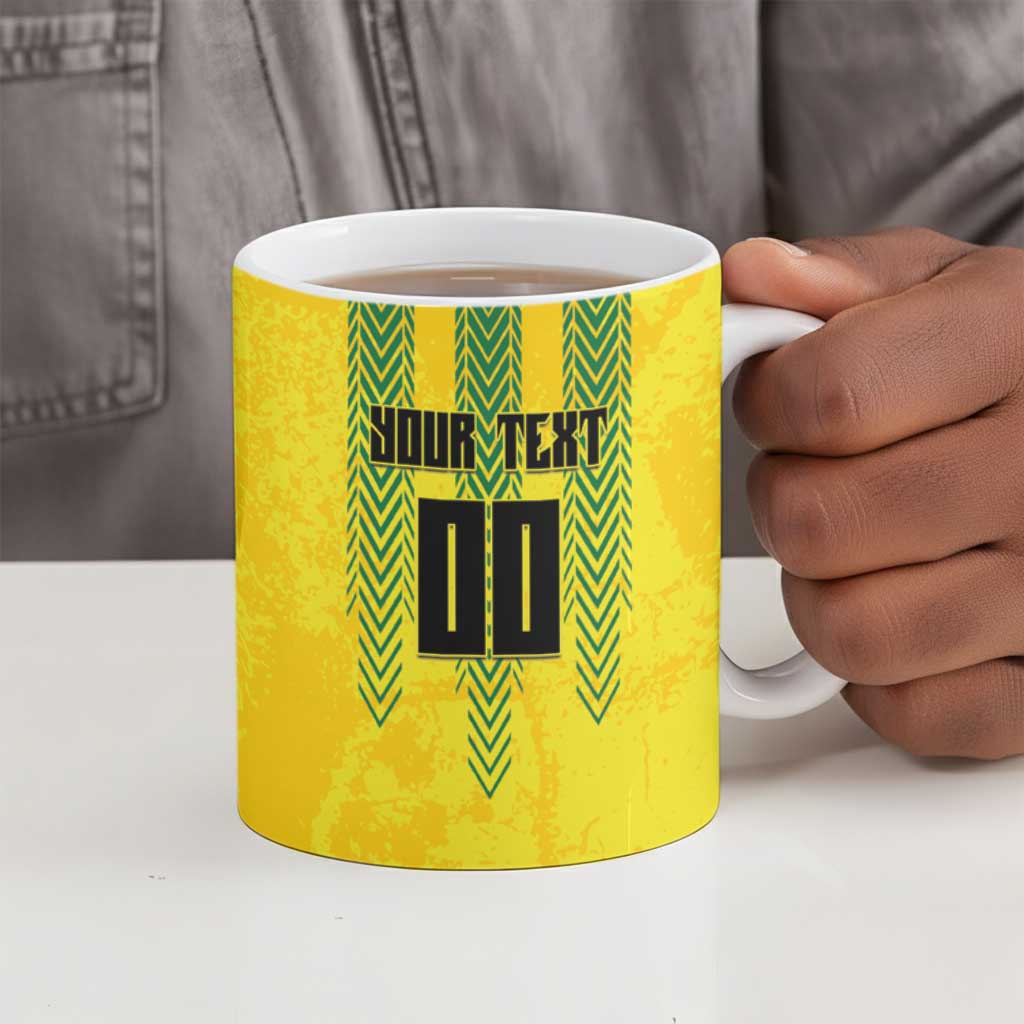 Custom Jamaica Cricket Scorpions Ceramic Mug Go Champions