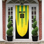 Custom Jamaica Cricket Scorpions Door Cover Go Champions