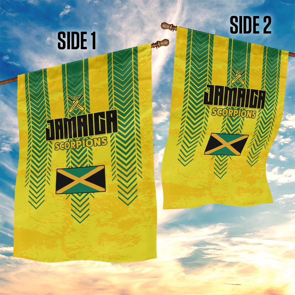 Jamaica Cricket Scorpions Garden Flag Go Champions