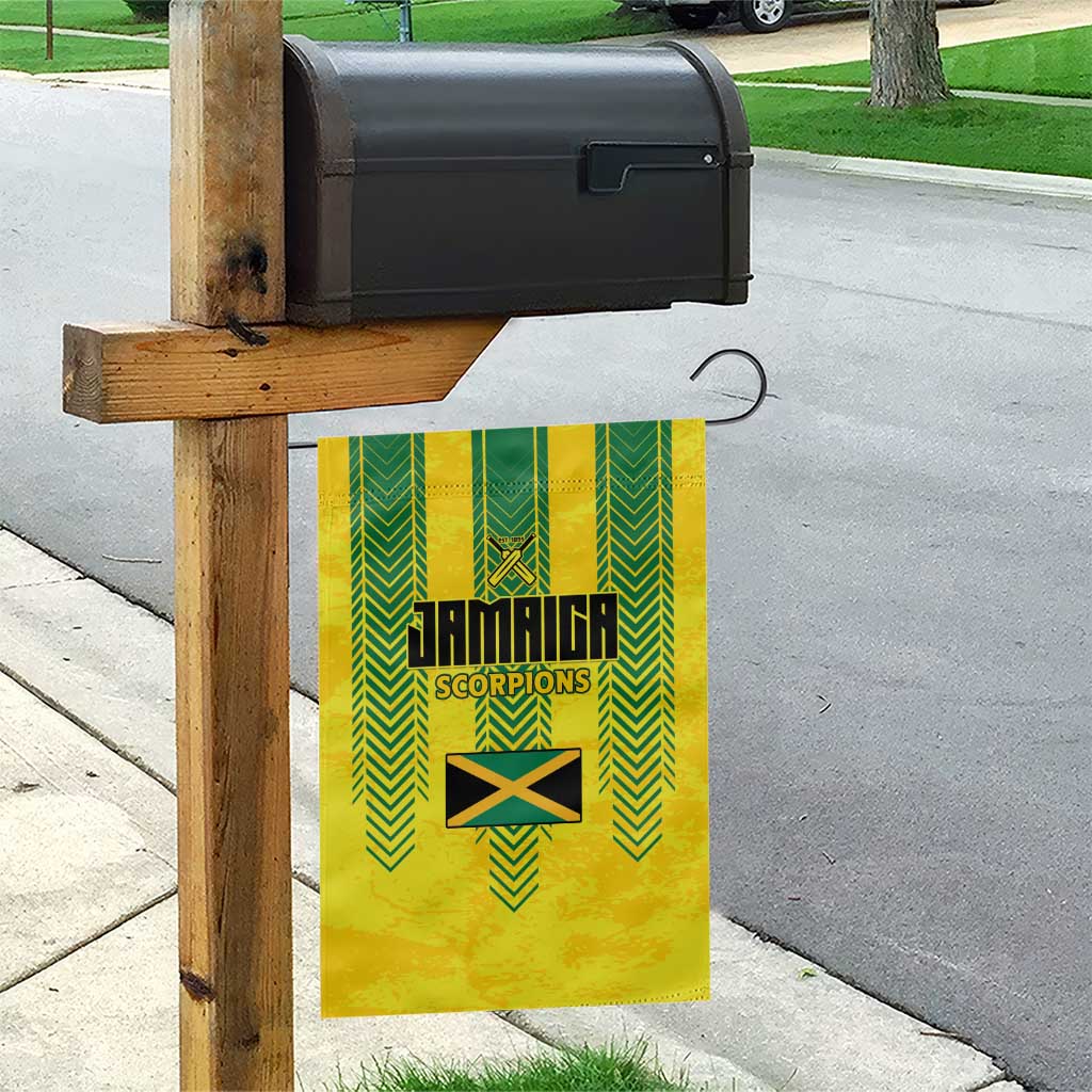 Jamaica Cricket Scorpions Garden Flag Go Champions