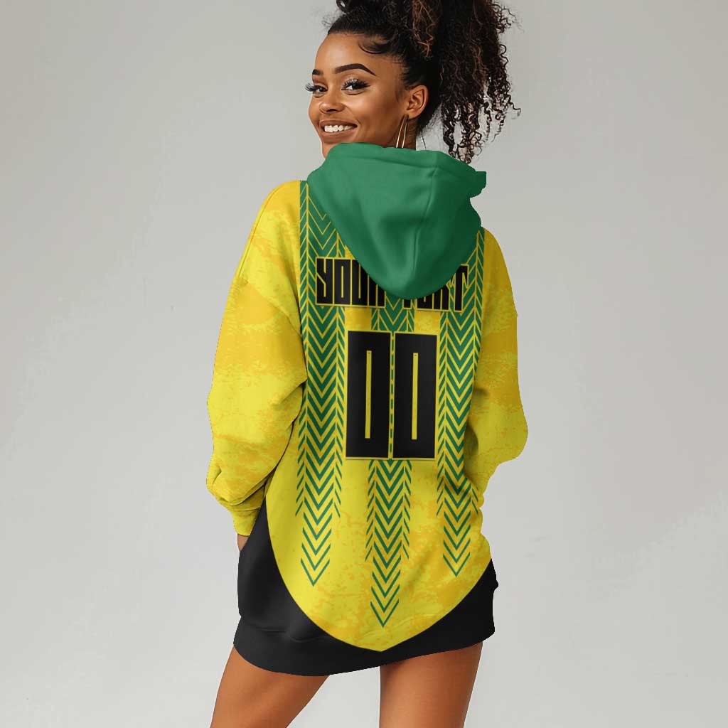 Custom Jamaica Cricket Scorpions Hoodie Dress Go Champions