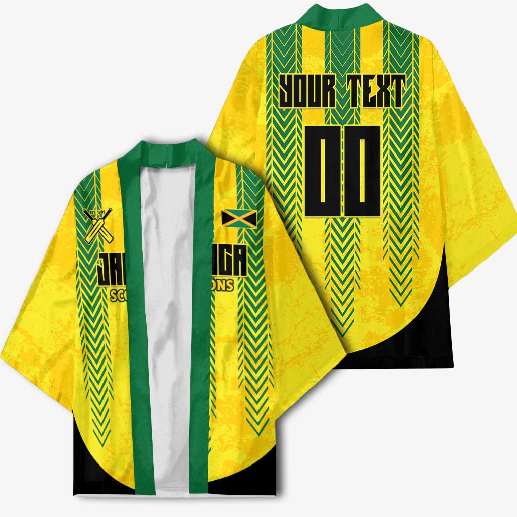 Custom Jamaica Cricket Scorpions Kimono Go Champions