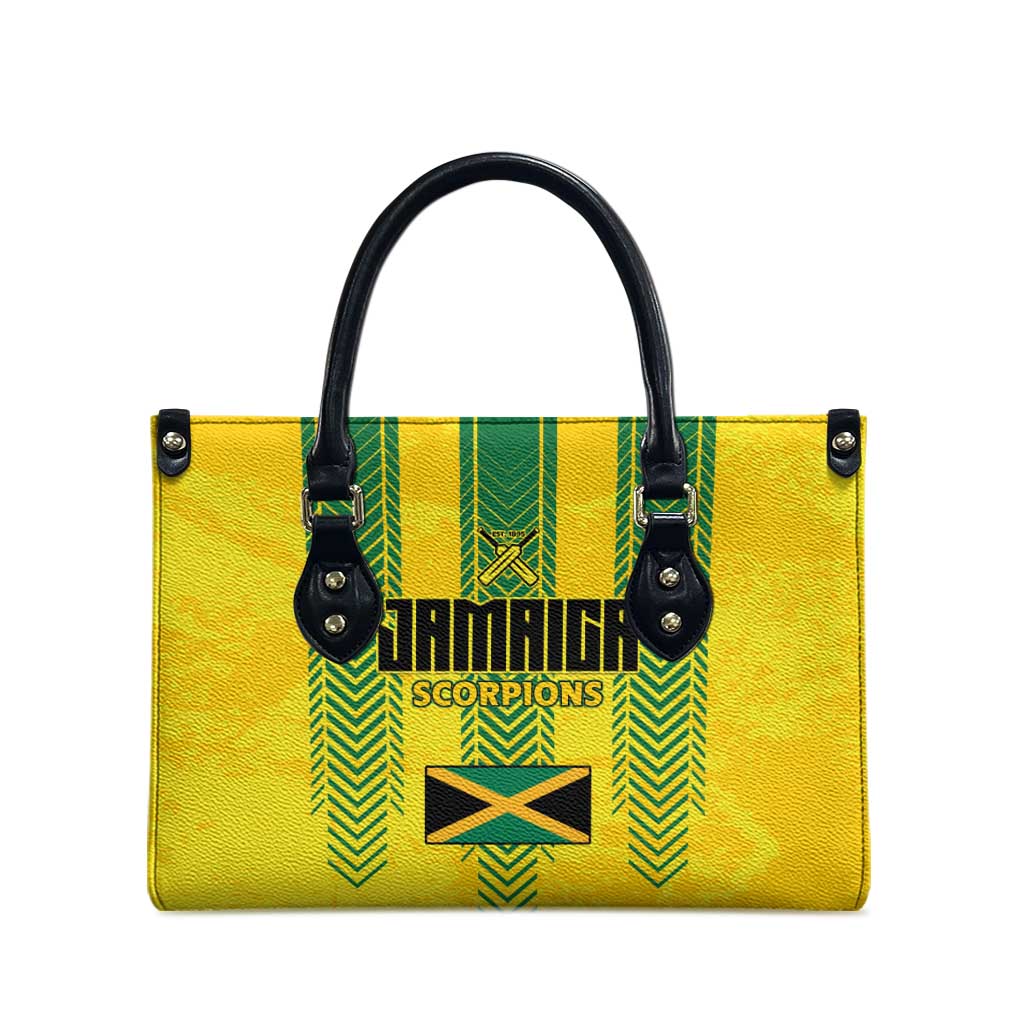 Jamaica Cricket Scorpions Leather Bag Go Champions