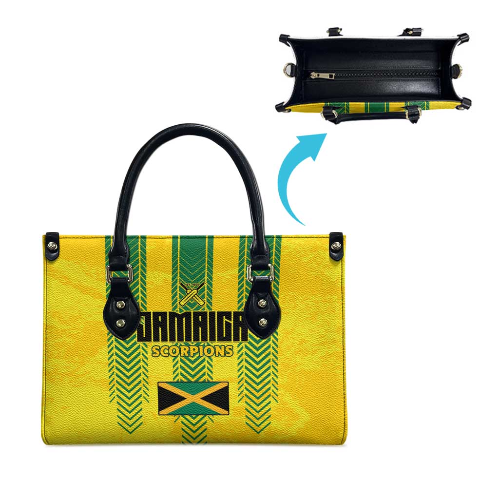 Jamaica Cricket Scorpions Leather Bag Go Champions
