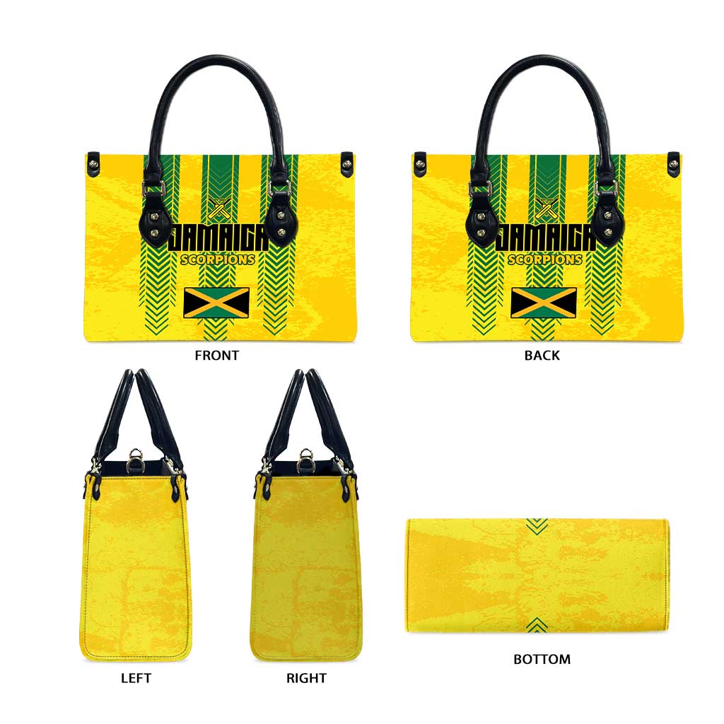 Jamaica Cricket Scorpions Leather Bag Go Champions
