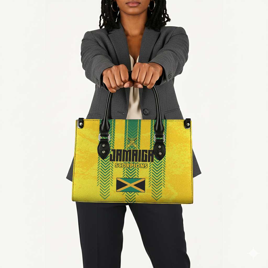 Jamaica Cricket Scorpions Leather Bag Go Champions