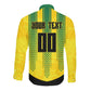 Custom Jamaica Cricket Scorpions Long Sleeve Button Shirt Go Champions