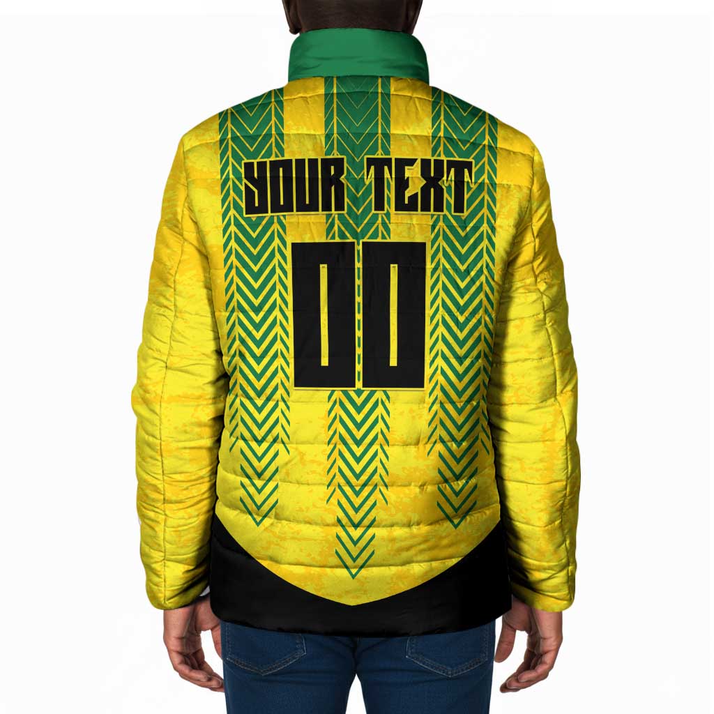 Custom Jamaica Cricket Scorpions Padded Jacket Go Champions