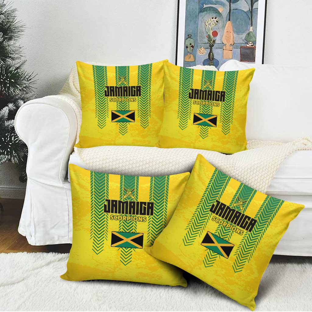 Jamaica Cricket Scorpions Pillow Cover Go Champions