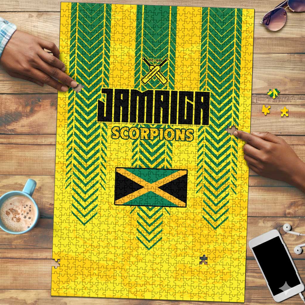 Jamaica Cricket Scorpions Puzzle Go Champions
