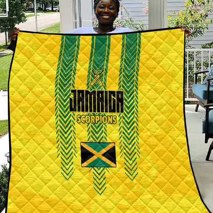 Jamaica Cricket Scorpions Quilt Go Champions