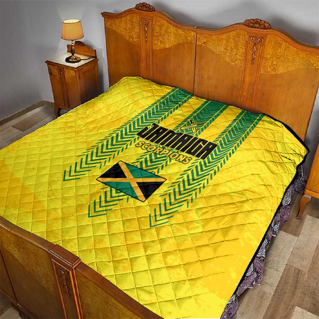 Jamaica Cricket Scorpions Quilt Go Champions