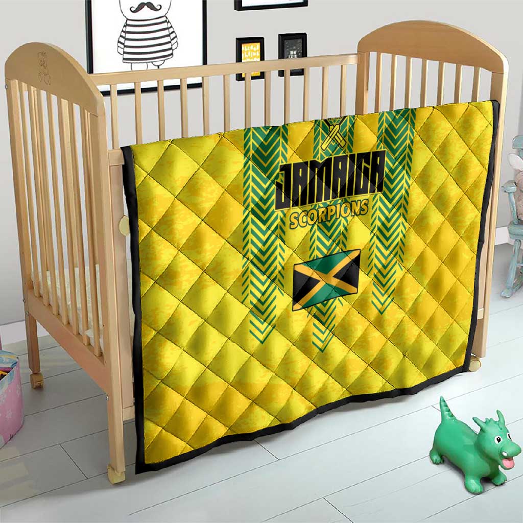 Jamaica Cricket Scorpions Quilt Go Champions