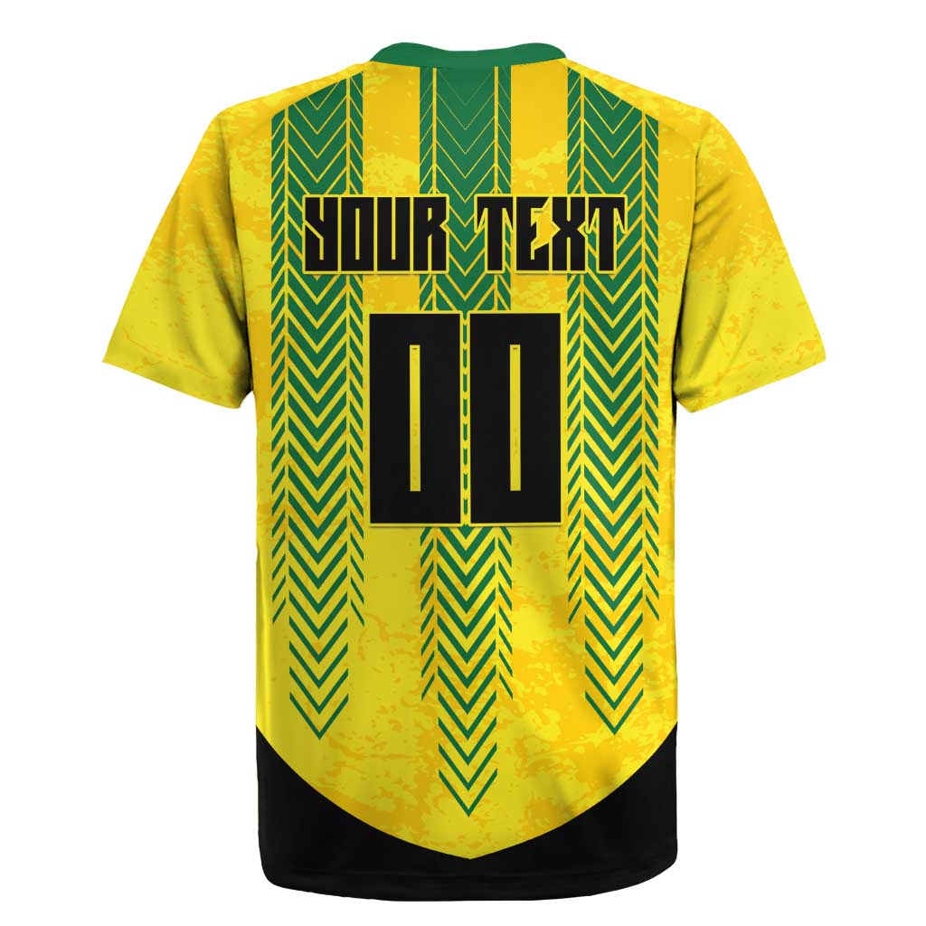 Custom Jamaica Cricket Scorpions Rugby Jersey Go Champions