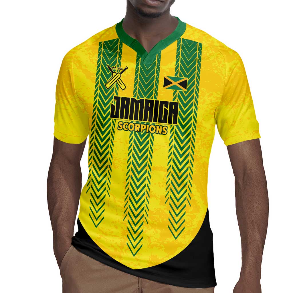 Custom Jamaica Cricket Scorpions Rugby Jersey Go Champions