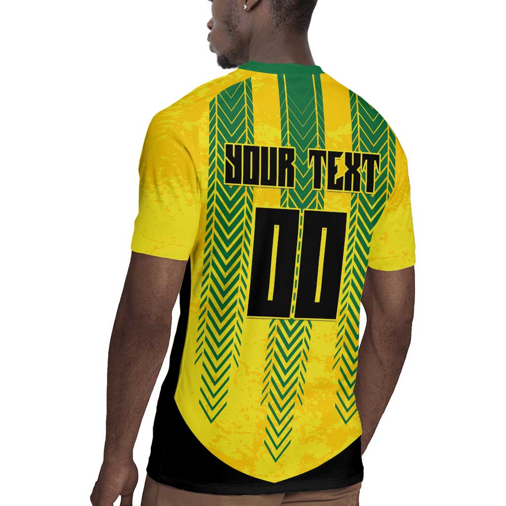 Custom Jamaica Cricket Scorpions Rugby Jersey Go Champions