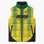 Custom Jamaica Cricket Scorpions Sleeveless Puffer Jacket Go Champions