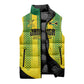 Custom Jamaica Cricket Scorpions Sleeveless Puffer Jacket Go Champions